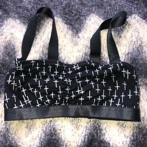 Hot Topic Bralette With Back Lace Detailing